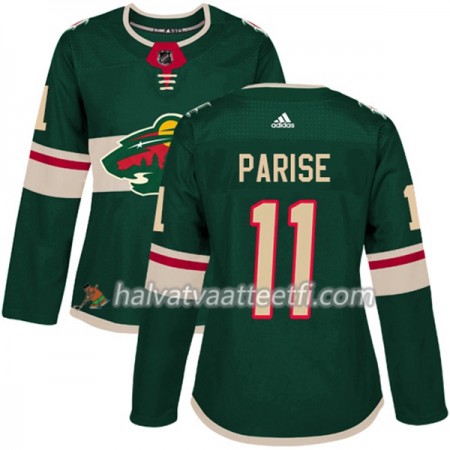 Naisten NHL Minnesota Wild Pelipaita Zach Parise 11 Adidas 2017-2018 Vihreä Authentic Naisten NHL Minnesota Wild Pelipaita Zach Parise 11 Adidas 2017-2018 Vihreä Authentic